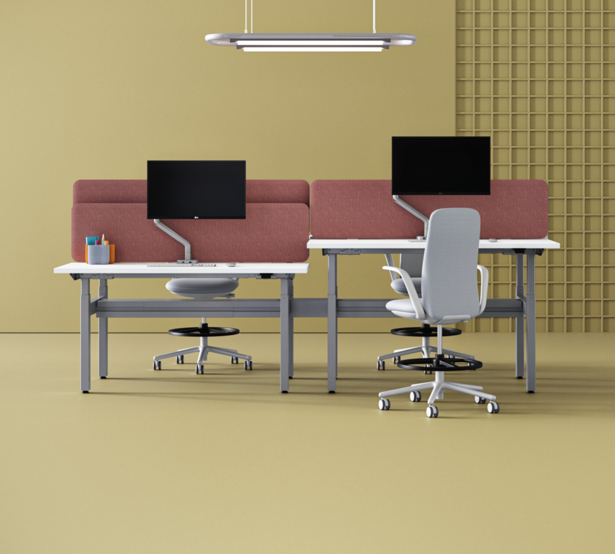 Height Adjustable CORE Benching | Height Adjustable Benching | Special-T 